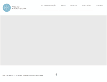Tablet Screenshot of mezzo.com.br